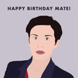 Line Of Duty Kate Birthday Confetti-exploding Greetings Card