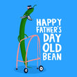 Old Green Bean Father’s Day Confetti-exploding Greetings Card