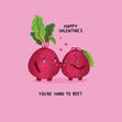You're Hard To Beet Valentine's Day Confetti-exploding Greetings Card