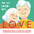 Cute Elderly Couple Valentine's Day Confetti-exploding Greetings Card