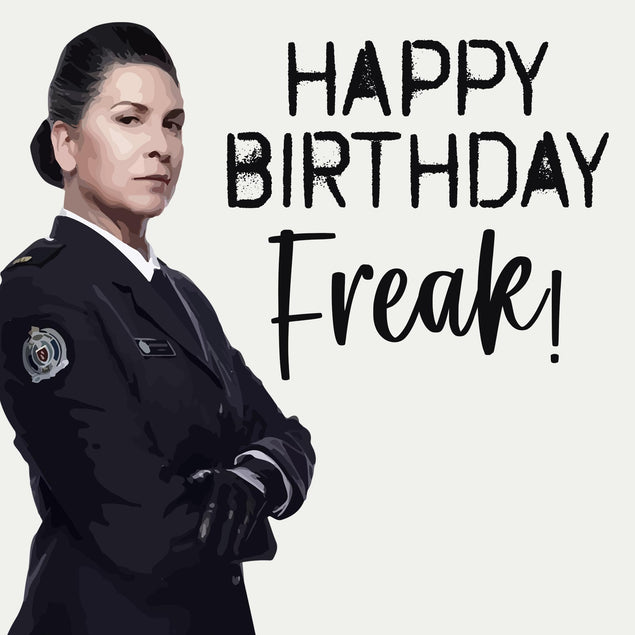 Wentworth Freak Birthday Confetti-exploding Greetings Card