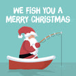 We Fish You A Merry Christmas Confetti-exploding Greetings Card