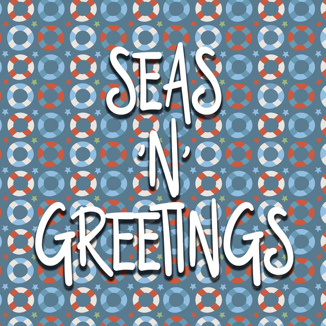 Seas 'N' Greetings Christmas Confetti-exploding Greetings Card