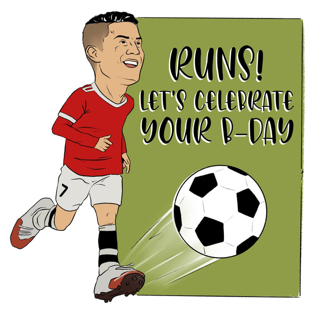 Happy Birthday Football Lover Let's Celebrate Confetti-exploding Greetings Card