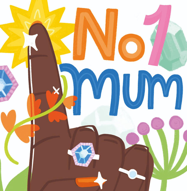 Number One Mum Mother's Day Confetti-exploding Greetings Card