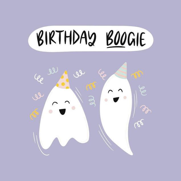 Birthday Boogie Confetti-exploding Greetings Card