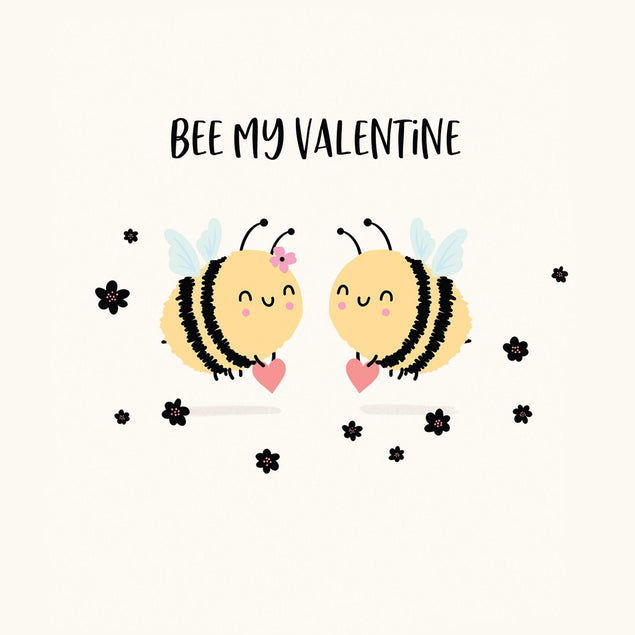 Bee My Valentine Confetti-exploding Greetings Card