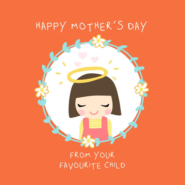 From Your Favourite Child Confetti-exploding Greetings Card