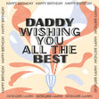 Milkshake Happy Birthday Daddy Confetti-exploding Greetings Card