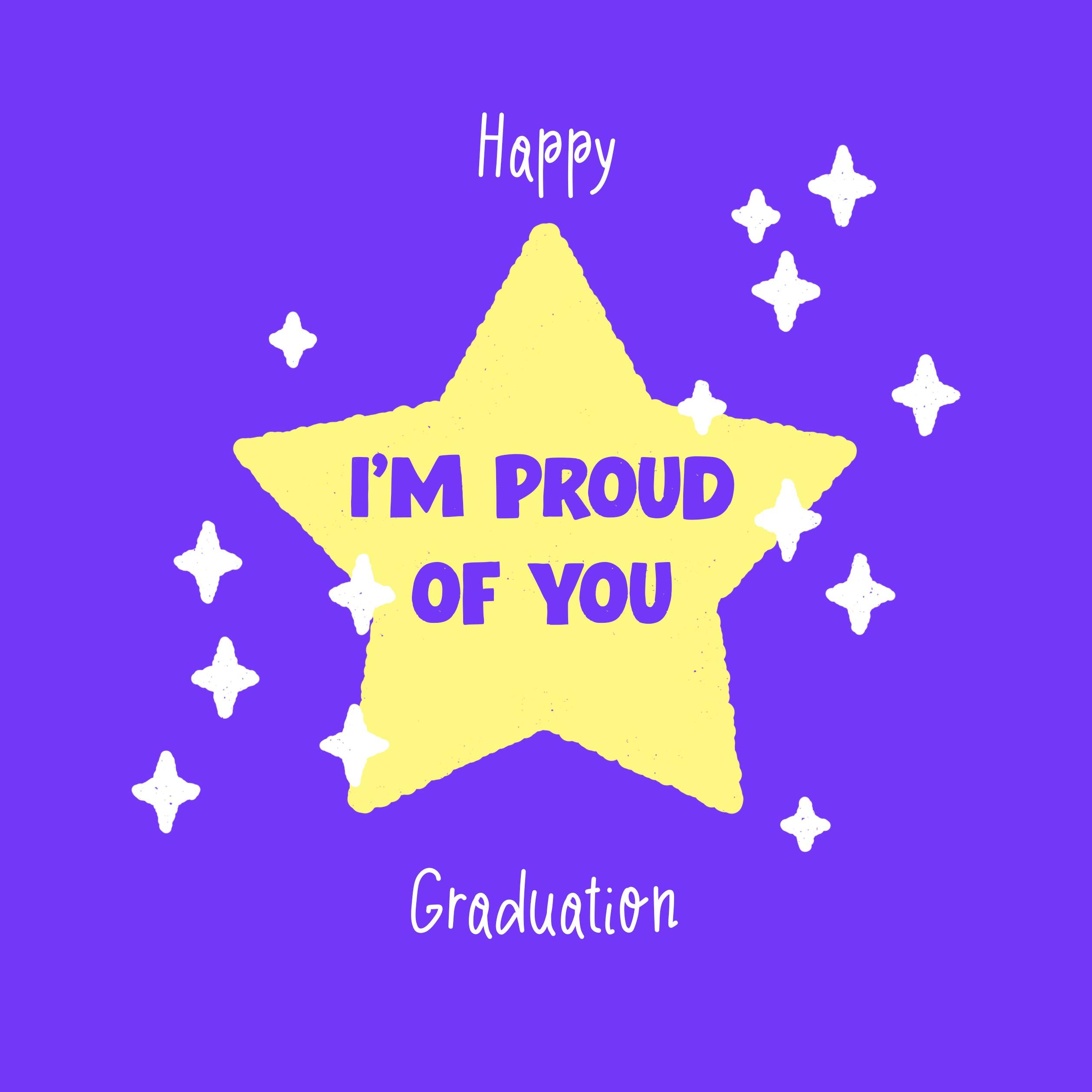 Happy Graduation Star Confetti-exploding Greetings Card – Boomf