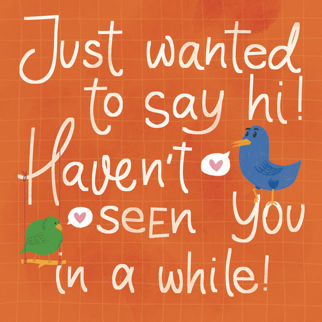 Just Wanted To Say Hi! Confetti-exploding Greetings Card