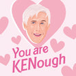Ryan Gosling Kenough Confetti-exploding Greetings Card