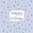 Happy Birthday Flowers Confetti-exploding Greetings Card