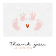 Thank You New Baby Confetti-exploding Greetings Card