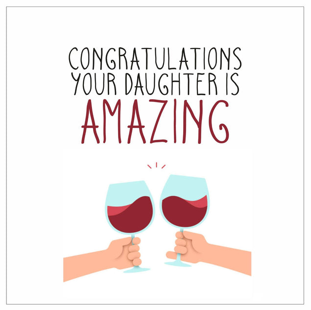 Mum, Your Daughter Is Amazing Mother's Day Confetti-exploding Greetings Card