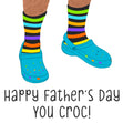 You Croc Father?s Day Confetti-exploding Greetings Card