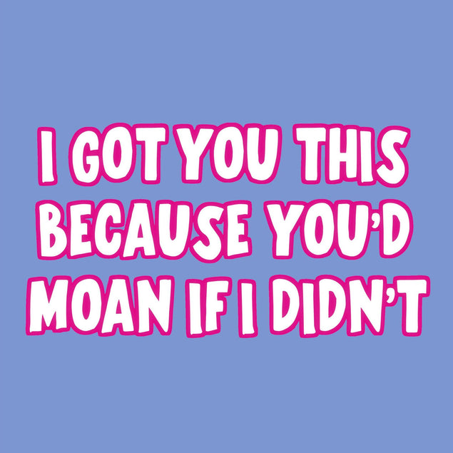 I Got You This Confetti-exploding Greetings Card