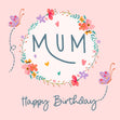 Mum Happy Birthday Confetti-exploding Greetings Card