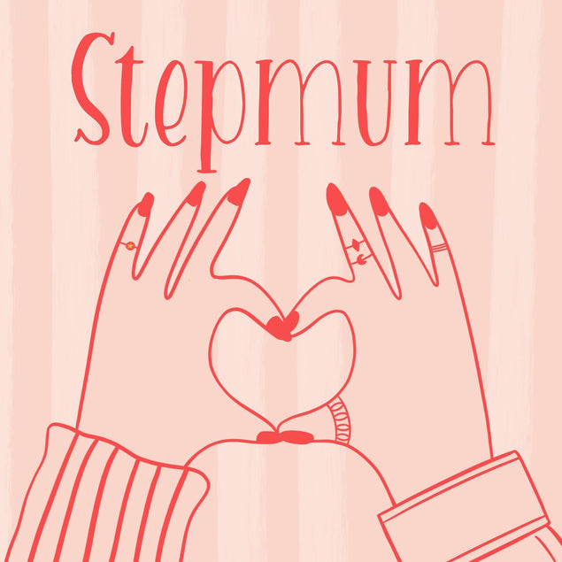 Stepmum Love Confetti-exploding Greetings Card