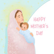 Catholic Happy Mother's Day Confetti-exploding Greetings Card
