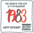 The Album Of your Life 1983 Birthday Confetti-exploding Greetings Card