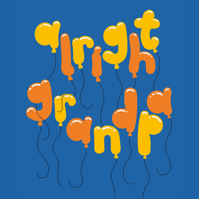 Alright Grandpa Birthday Confetti-exploding Greetings Card