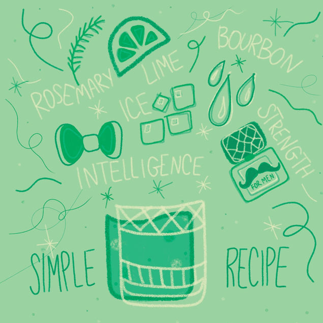 Simple Recipe Intelligence Confetti-exploding Greetings Card