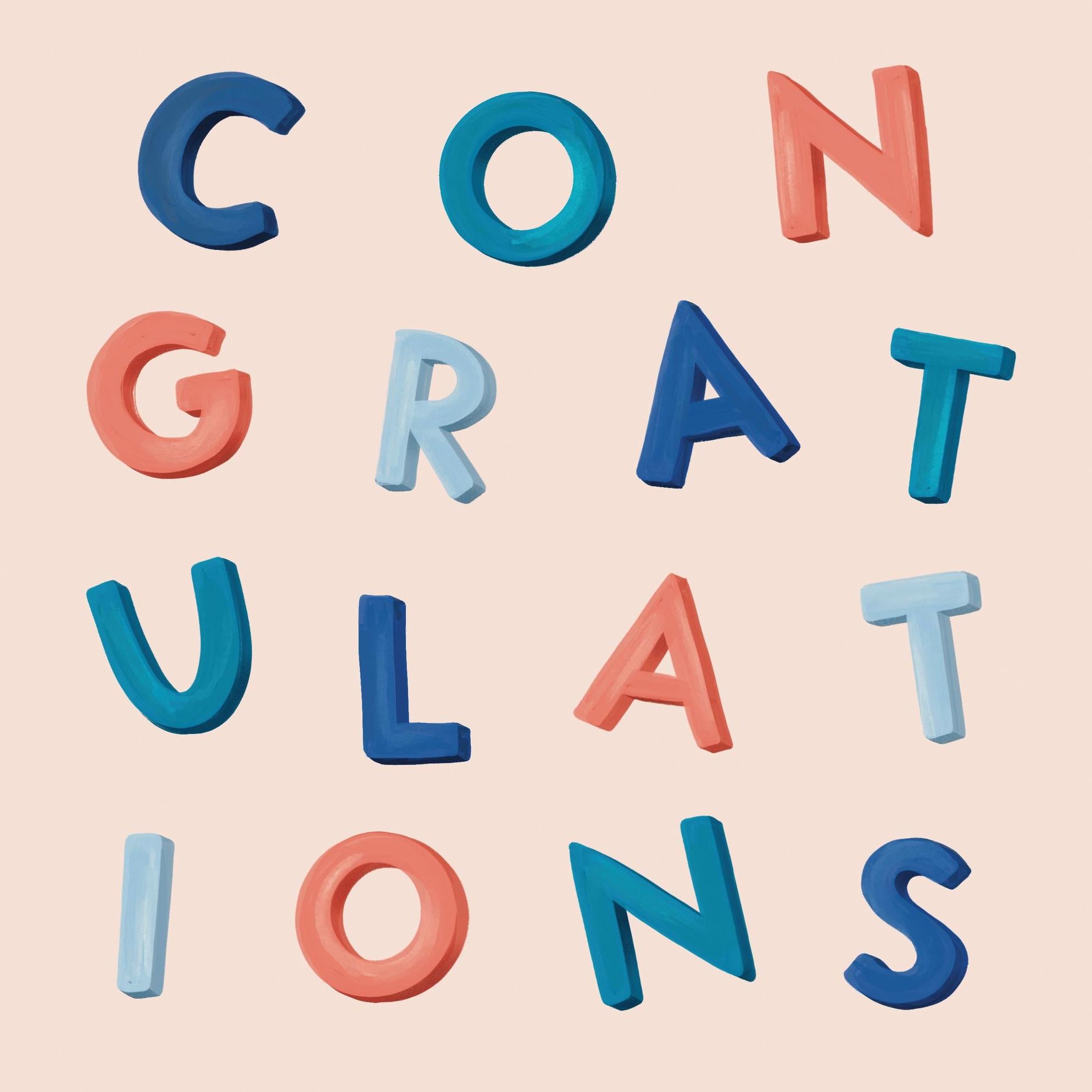 Congratulations Confetti-exploding Greetings Card – Boomf