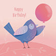 Happy Birthday Birds Confetti-exploding Greetings Card
