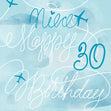 Blue Sky And Planes Happy 30th Birthday Niece Confetti-exploding Greetings Card