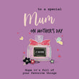 To A Special Mum Sophisticated Perfume Mother's Day Confetti-exploding Greetings Card