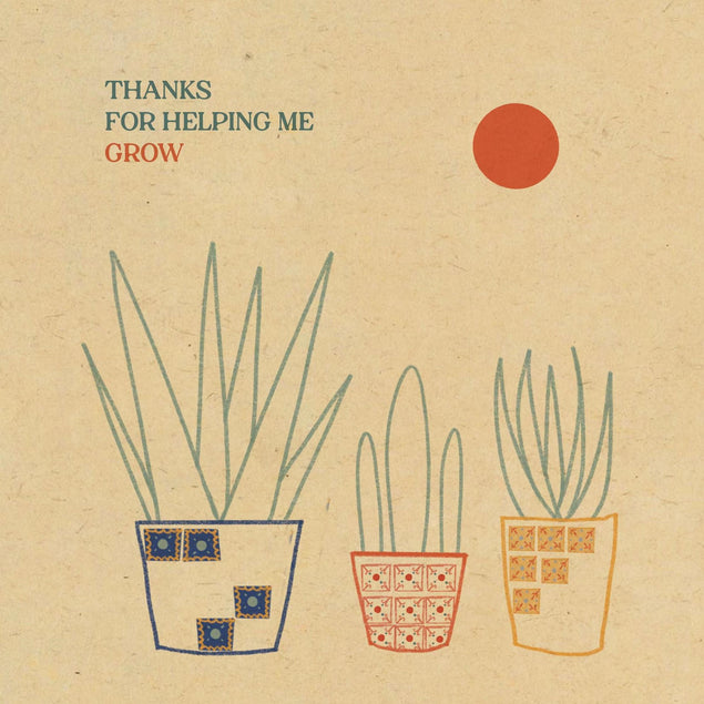 Thanks For Helping Me Grow Confetti-exploding Greetings Card