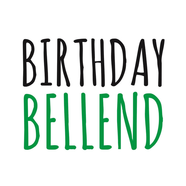 Birthday Bellend Confetti-exploding Greetings Card