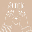 Auntie Appreciation Love Confetti-exploding Greetings Card