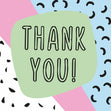 Thank You Confetti-exploding Greetings Card