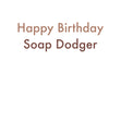Soap Dodger Confetti-exploding Greetings Card