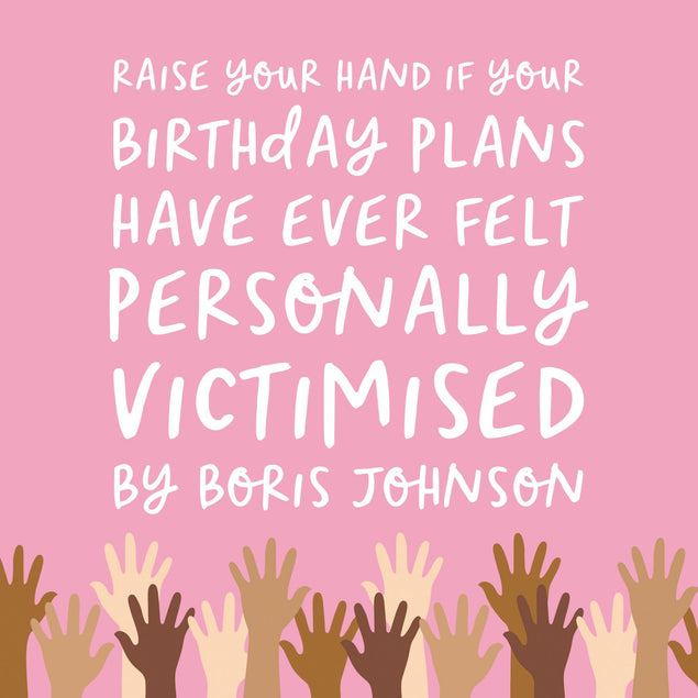 Personally Victimised Confetti-exploding Greetings Card