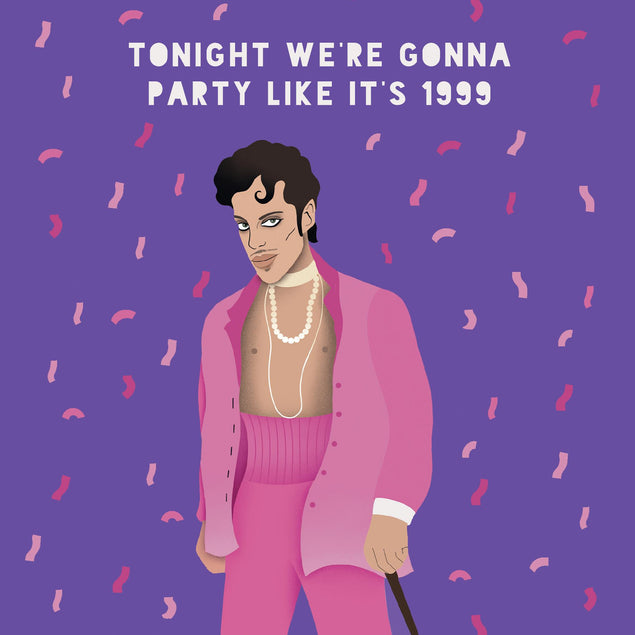 Prince LGBTQ+ Birthday Confetti-exploding Greetings Card