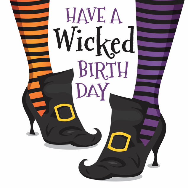 Have A Wicked Birthday Confetti-exploding Greetings Card