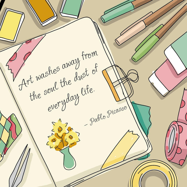 Art Washes Away Confetti-exploding Greetings Card