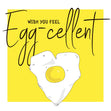 Wish You Feel Egg-cellent Confetti-exploding Greetings Card