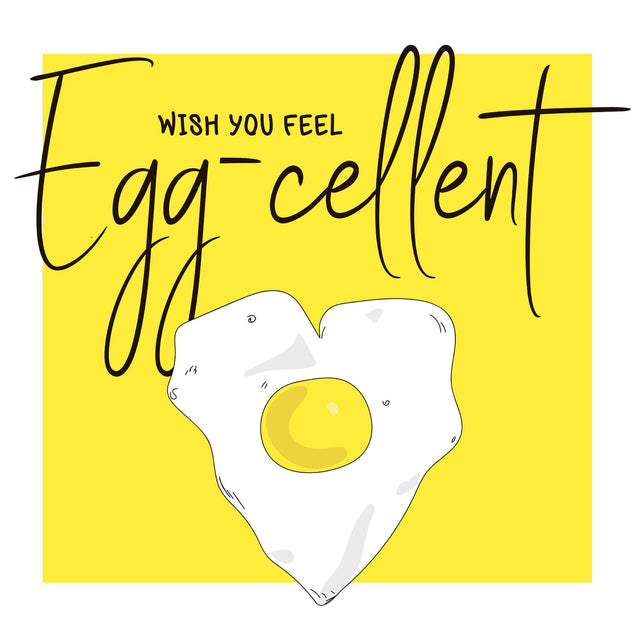 Wish You Feel Egg-cellent Confetti-exploding Greetings Card