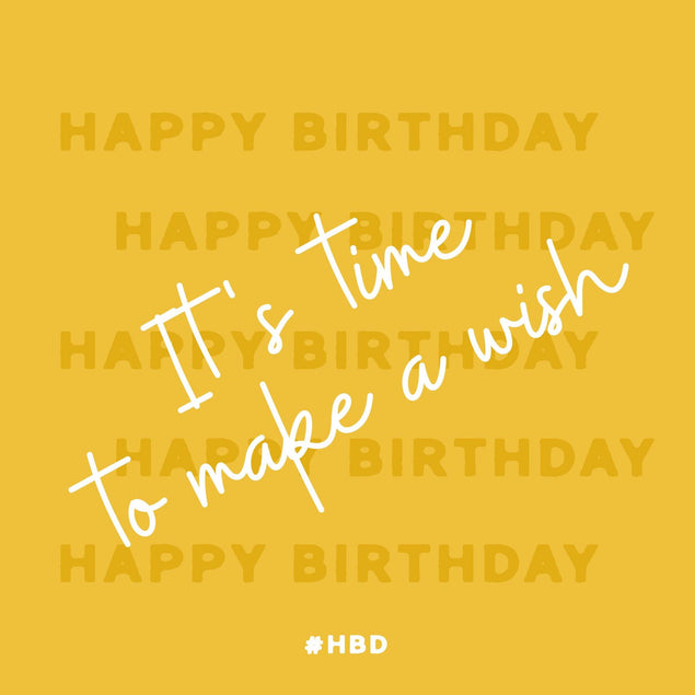 It's Time To Make A Wish Confetti-exploding Greetings Card