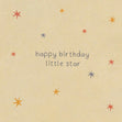 Happy Birthday Little Star Confetti-exploding Greetings Card
