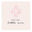Welcome Little One New Baby Confetti-exploding Greetings Card