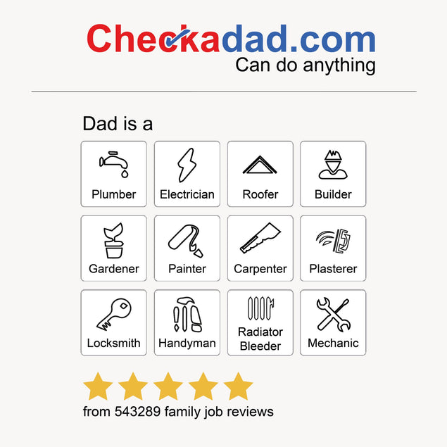 Dad Can Do Anything Confetti-exploding Greetings Card