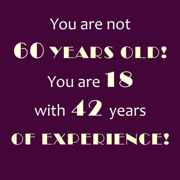 You're Not 60 Happy Birthday Confetti-exploding Greetings Card