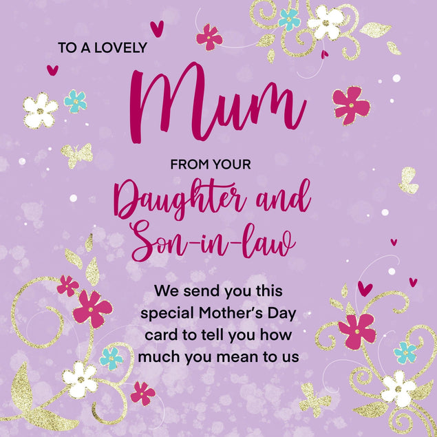 To A Lovely Mum Happy Mother's Day Confetti-exploding Greetings Card
