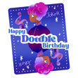 Dark Joker Happy Double Birthday Confetti-exploding Greetings Card
