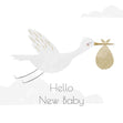 Hello New Baby Confetti-exploding Greetings Card
